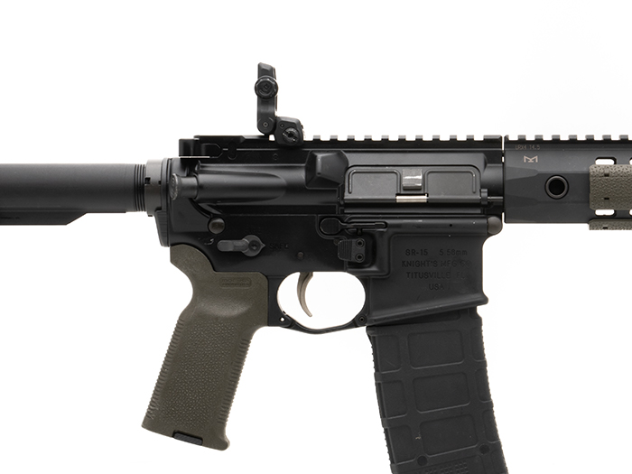 MBUS 3 Sight Rear Black