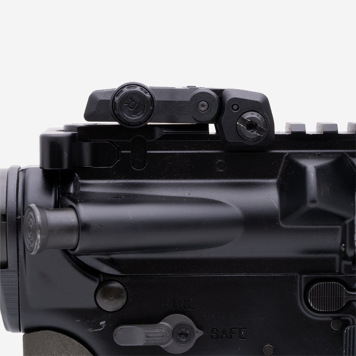 MBUS 3 Sight Rear Black