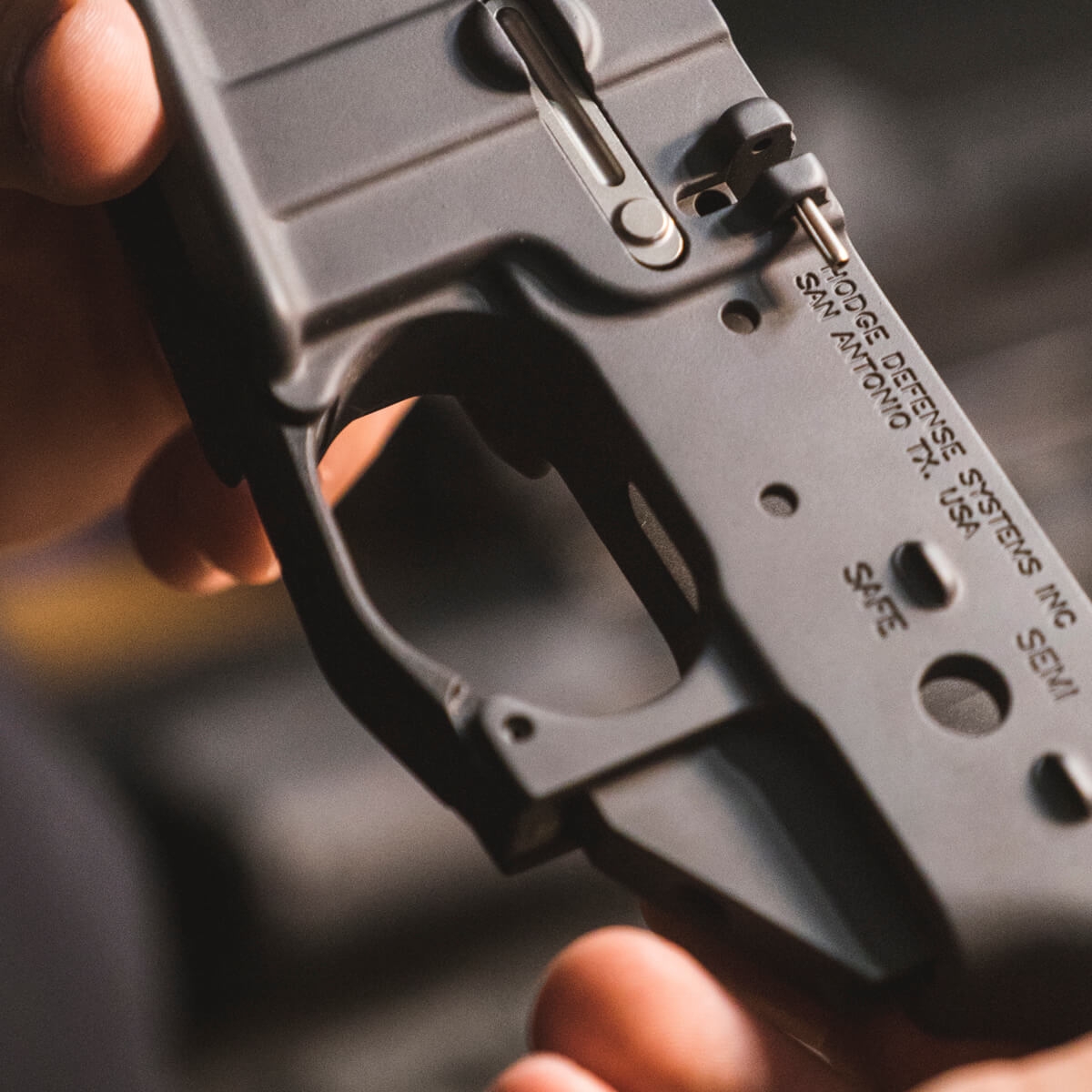 Aluminum trigger guard