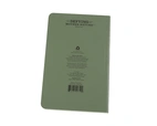 Notebook Soft Cover, 11,7 x 18,4 cm, Green