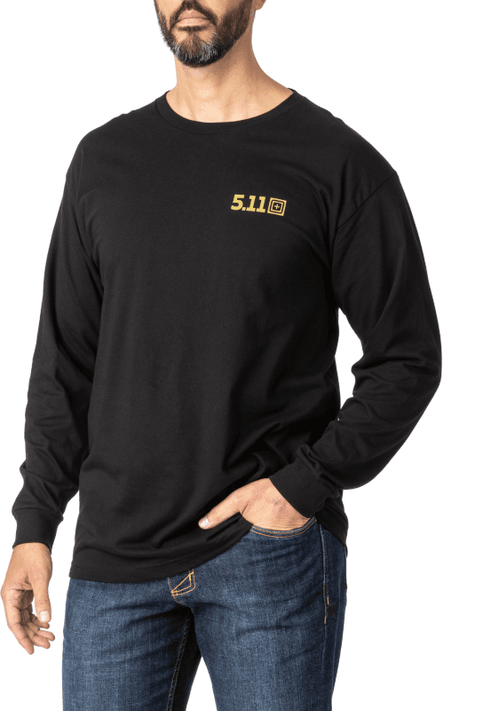 Brewing Up Victory L/S T-Shirt Black Large