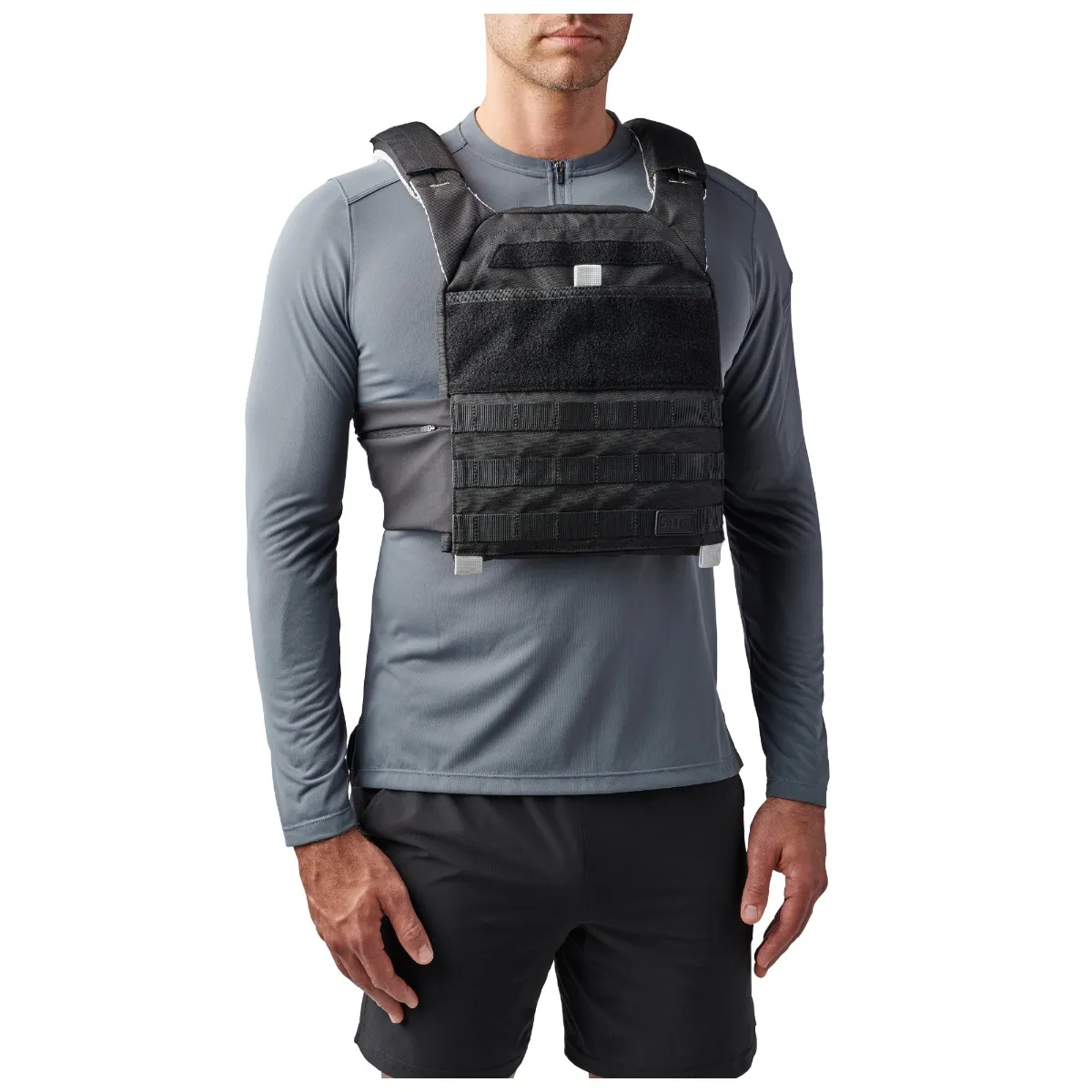 TacTec Trainer Weight Vest Tungsten, One Size
