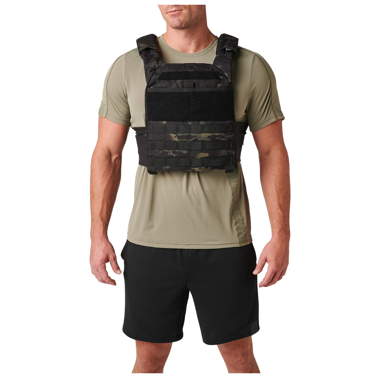 TacTec Trainer Weight Vest Black Multicam, One Size