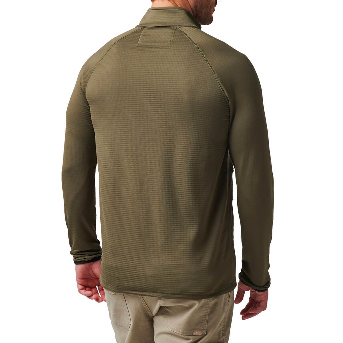 Stratos Full Zip Black Ranger Green Medium