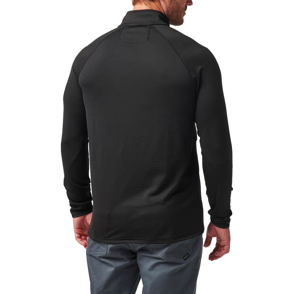 Stratos Full Zip Black Large