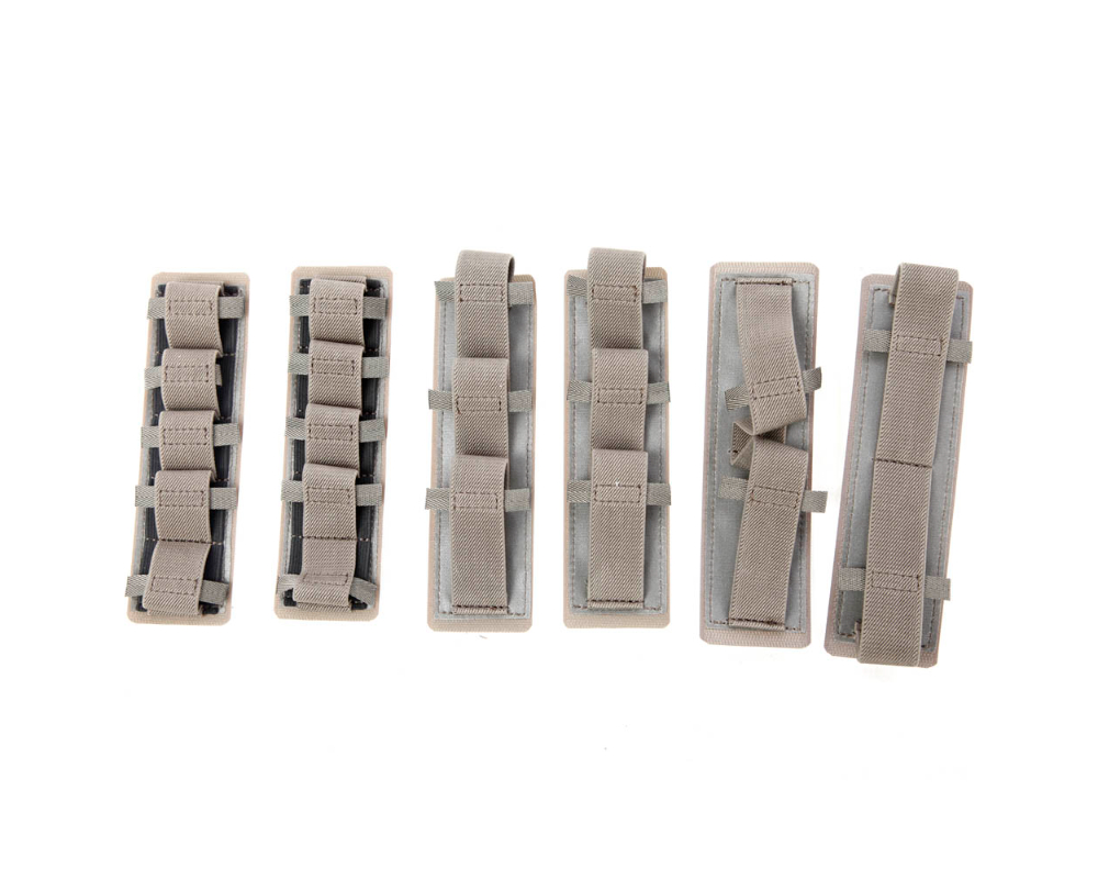 Elastiska insatsfästen (6) -10 Grey