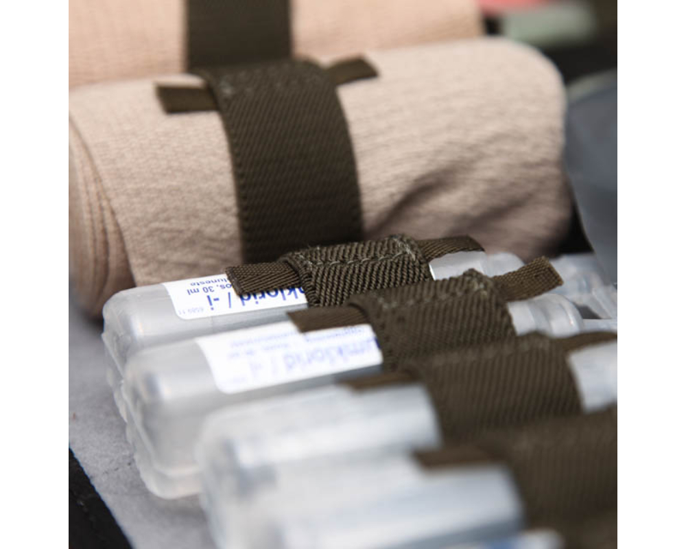 Elastiska insatsfästen (6) -10 Grey