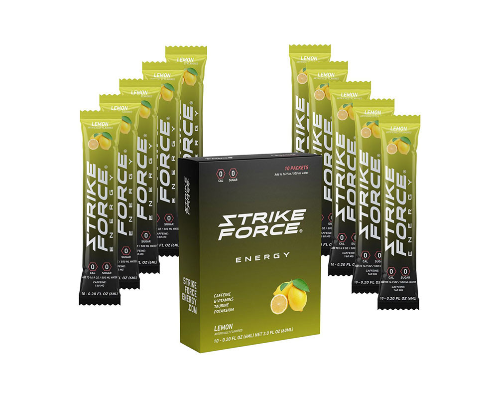 Strike Force Energy 10 pack Lemon