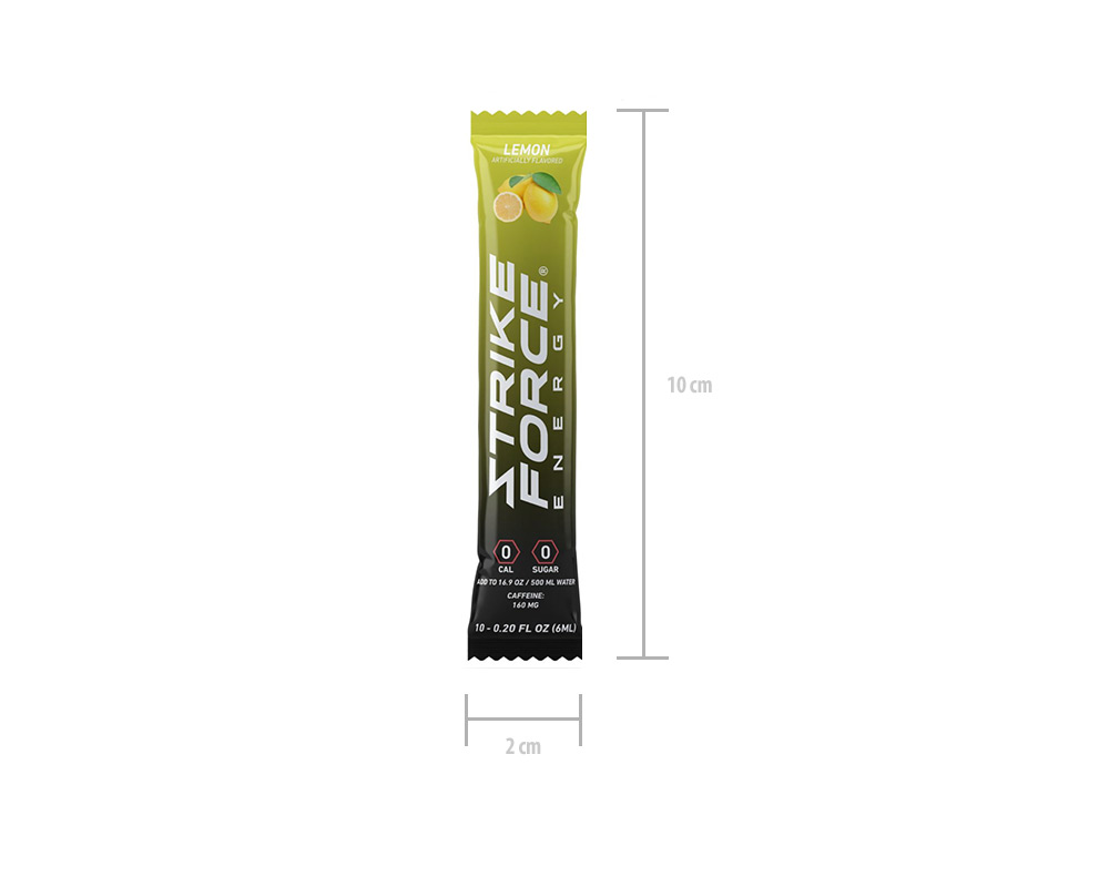 Strike Force Energy 10 pack Lemon