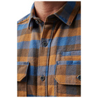Lester L/S Shirt Cobalt Blue Plaid, L