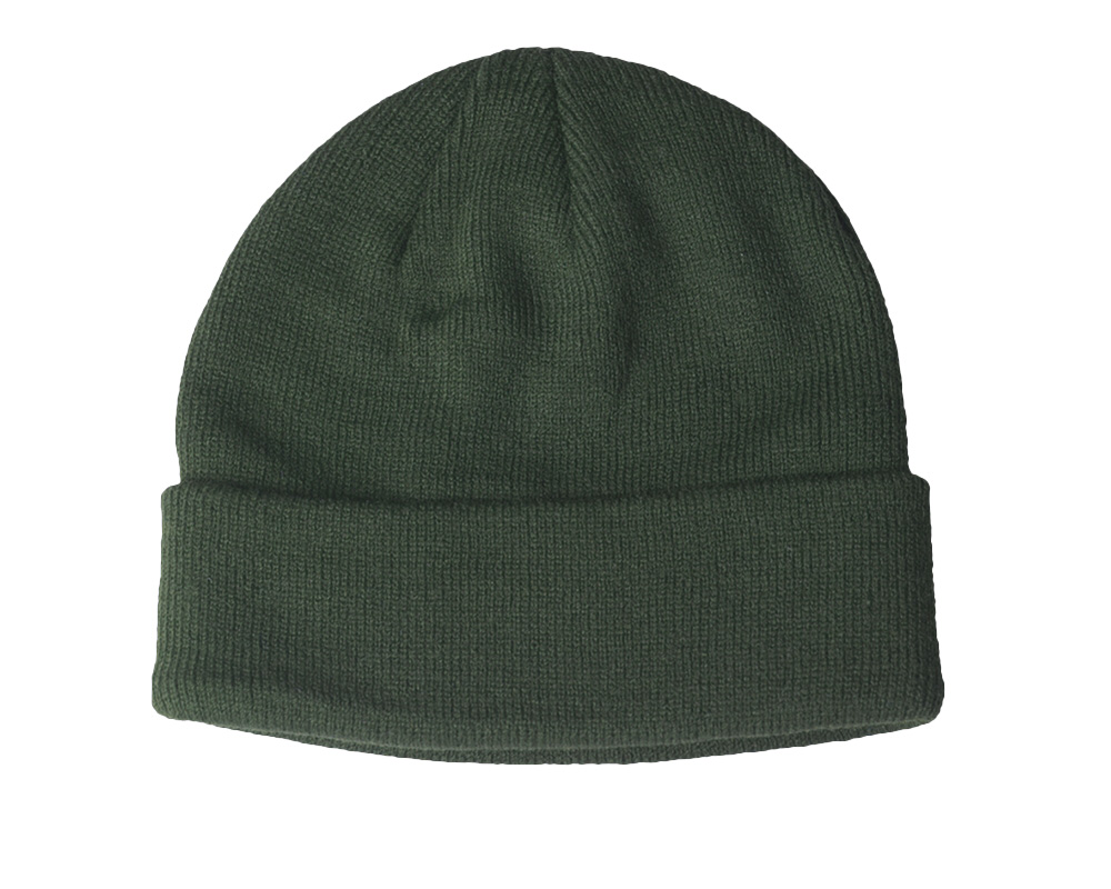Watch cap Acryl Olive