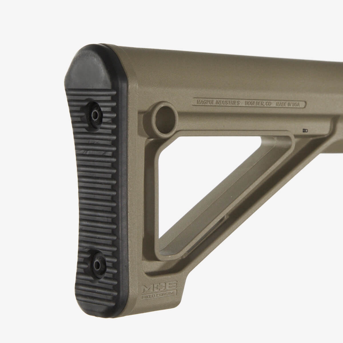 MOE® Fixed Carbine Stock – Mil-Spec FDE