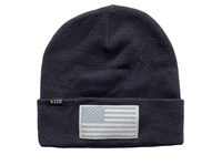 Cuffed Flag Bearer Beanie Dark Navy