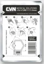 CVN Hexagon Chest Seal 2-Pack