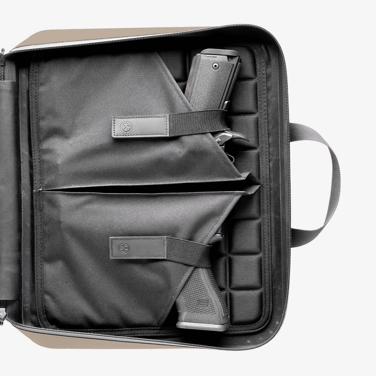 DAKA® Double Pistol Case FDE