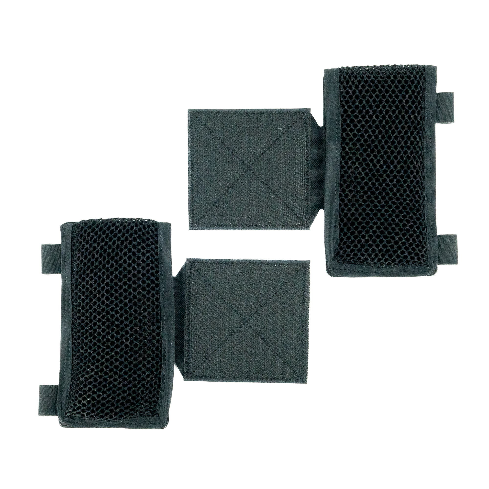 Chest Rig Side Saddle Pair Black