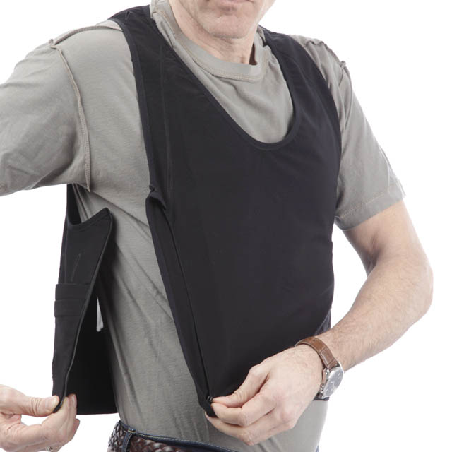 Covert Stretch Vest - 16 Black