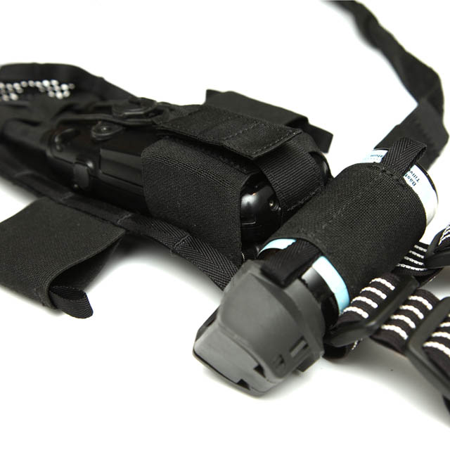 Dold enkelsidig utrustningssele -11 Black