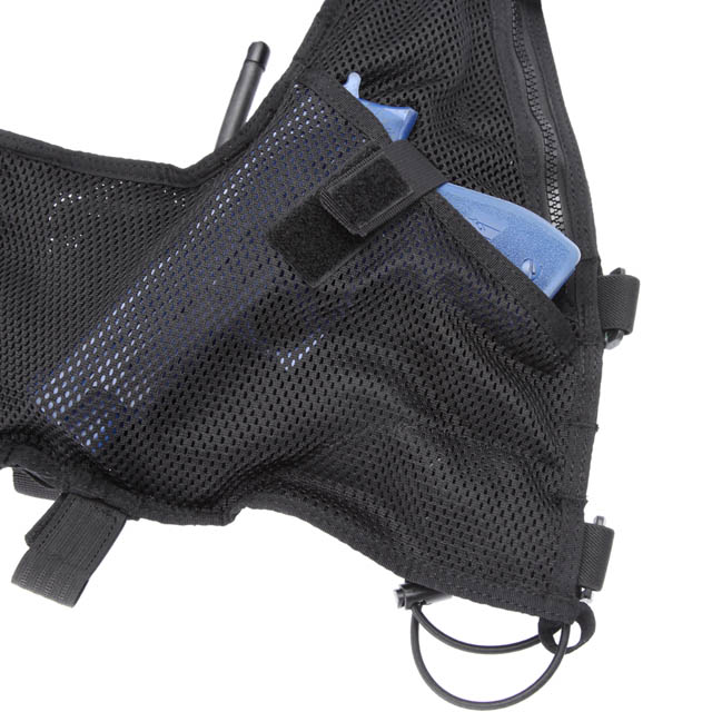 Dold spaningsutrustningsväst - 05 Svart Medium