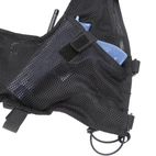 Dold spaningsutrustningsväst - 05 Svart Medium