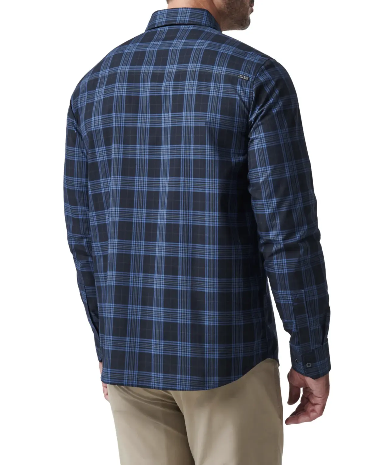 Igor Plaid L/S Cobalt Blue Plaid X-Large