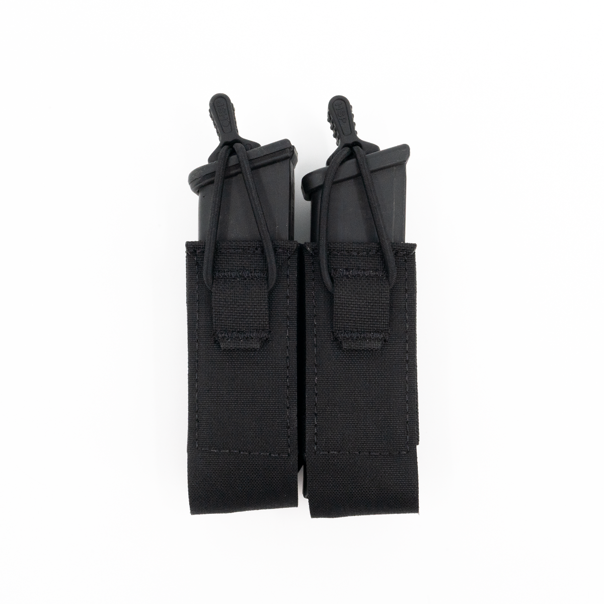 Double Pistol Mag Pouch Black