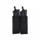 Double Pistol Mag Pouch Black