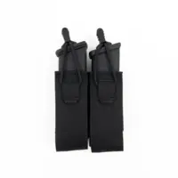 Double Pistol Mag Pouch Black