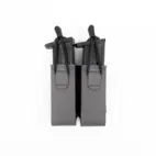 Double Pistol Mag Pouch Grey