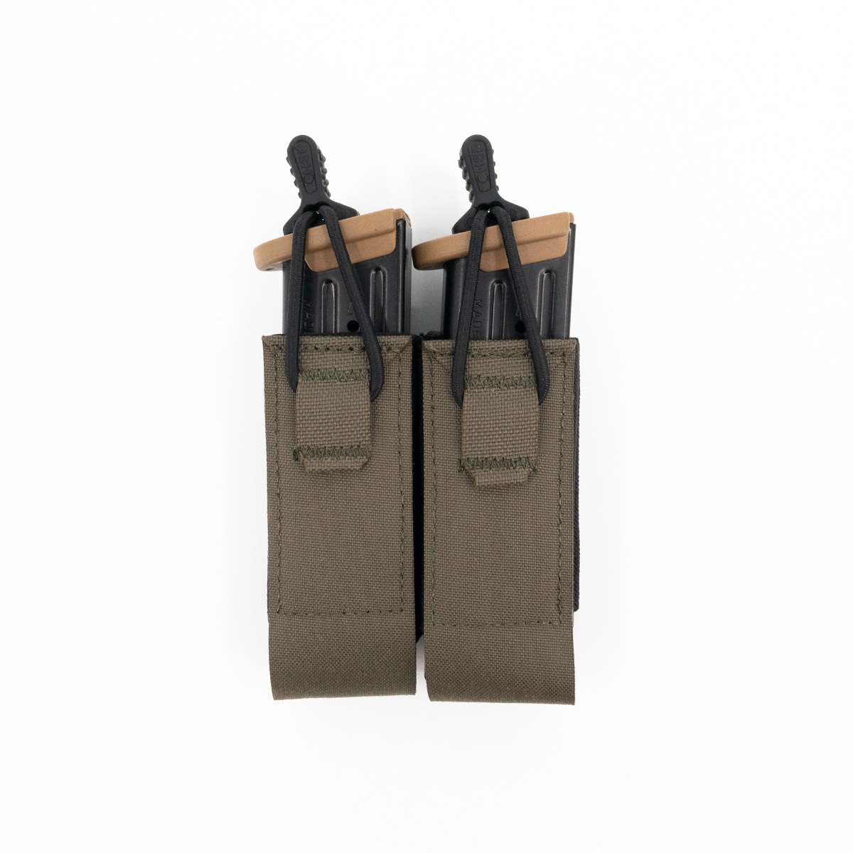 Double Pistol Mag Pouch Ranger Green, One Size