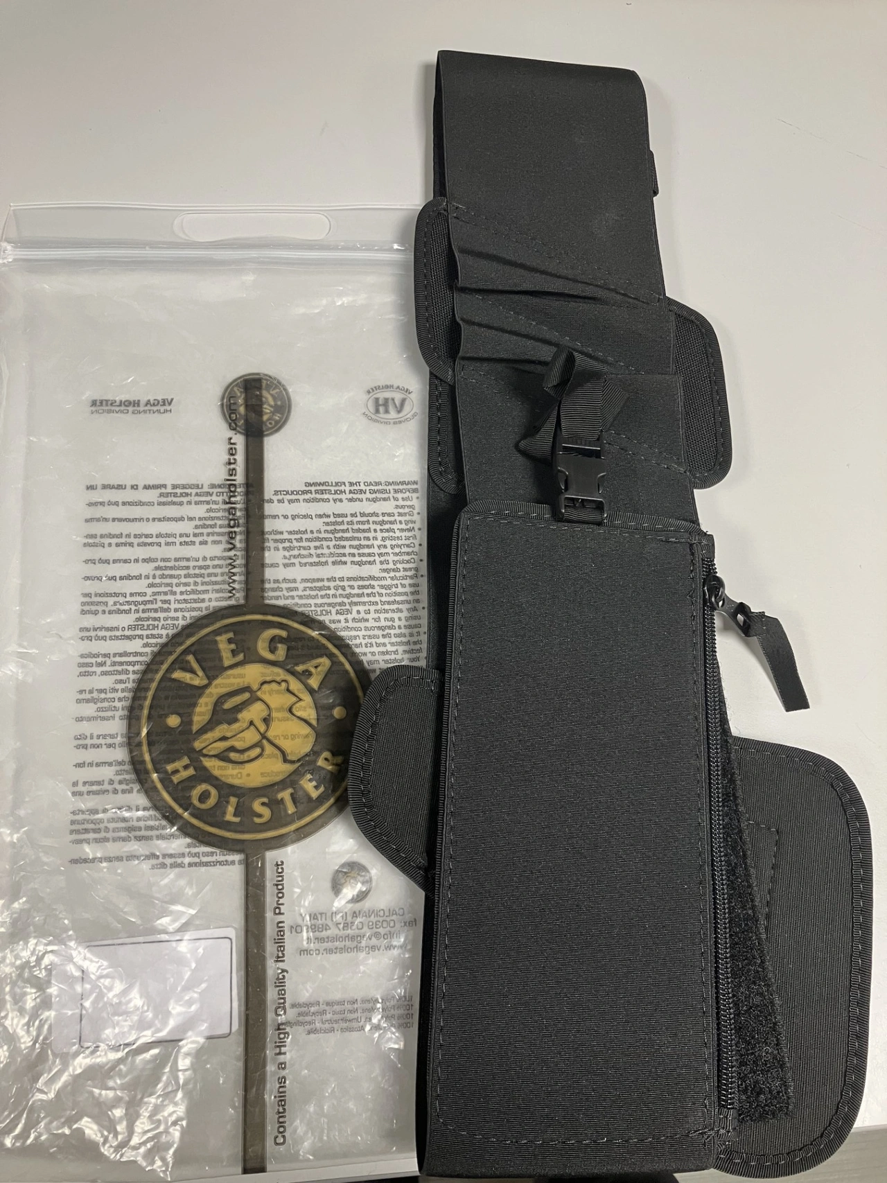 Elastiskt midjehölster Svart Small