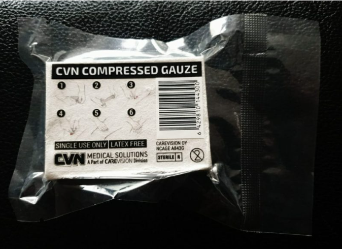 CVN Compressed Gauze