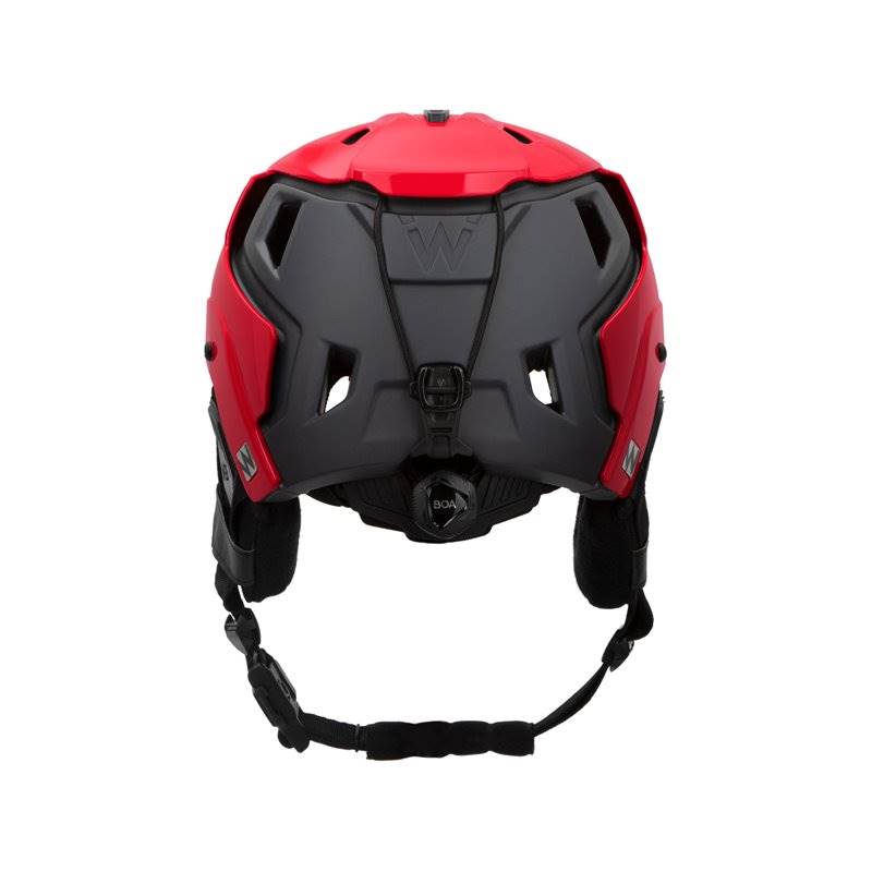 M-216™ Ski Helmet, Size S/M, Red and Gray