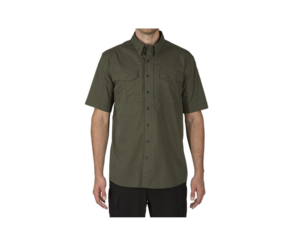 Stryke Shirt S/S Mörkgrön, L