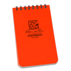 Notebook, Top Spiral, 7,5 x 12,5 cm, Orange