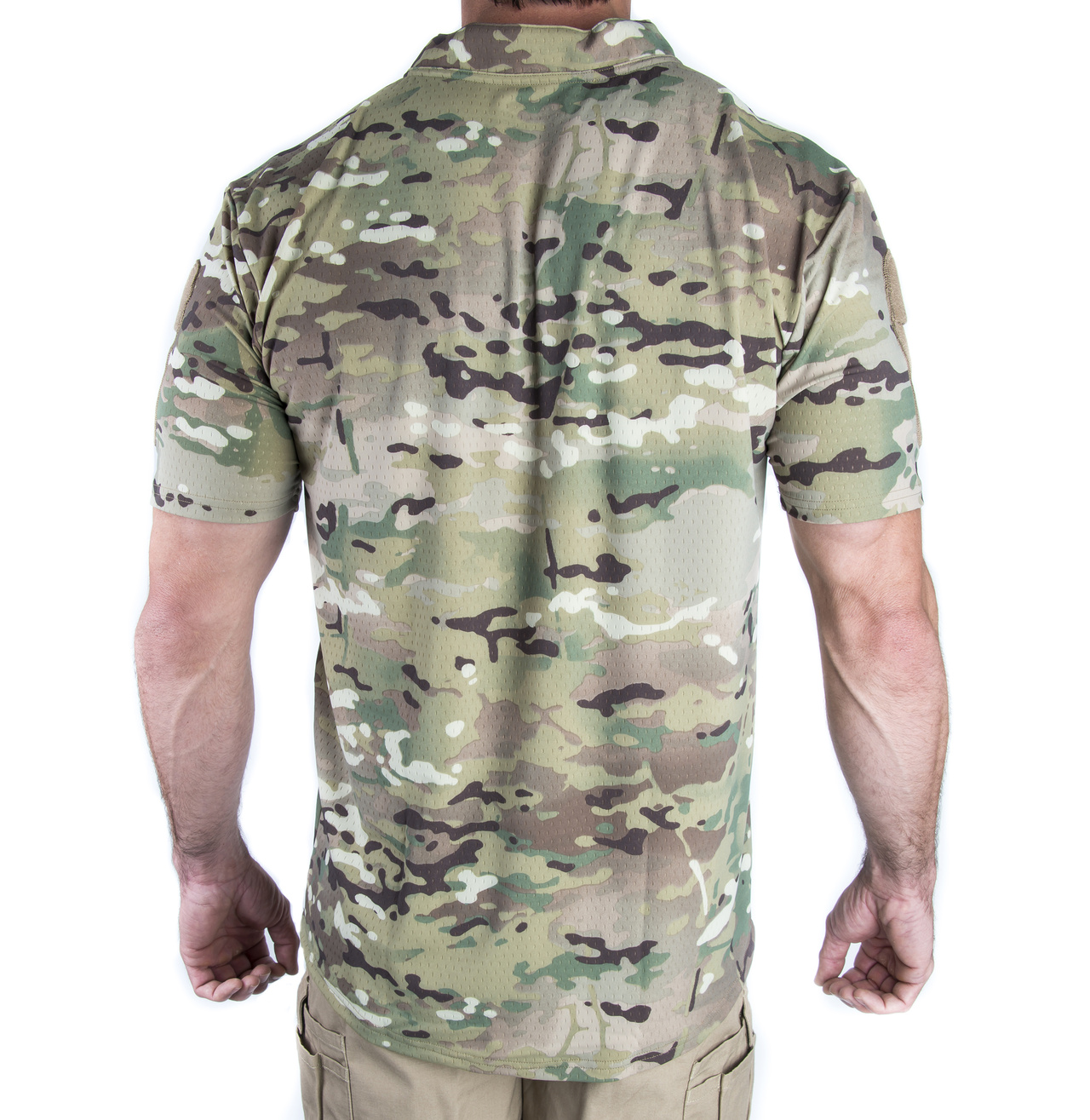 BOSS S/S Rugby shirt Multicam Medium