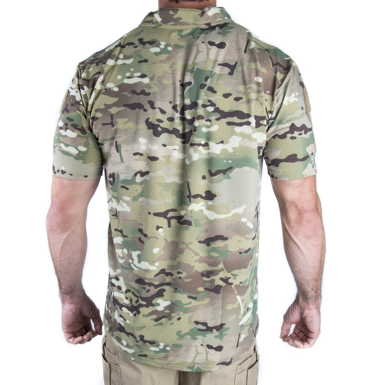 BOSS S/S Rugby shirt Multicam Small