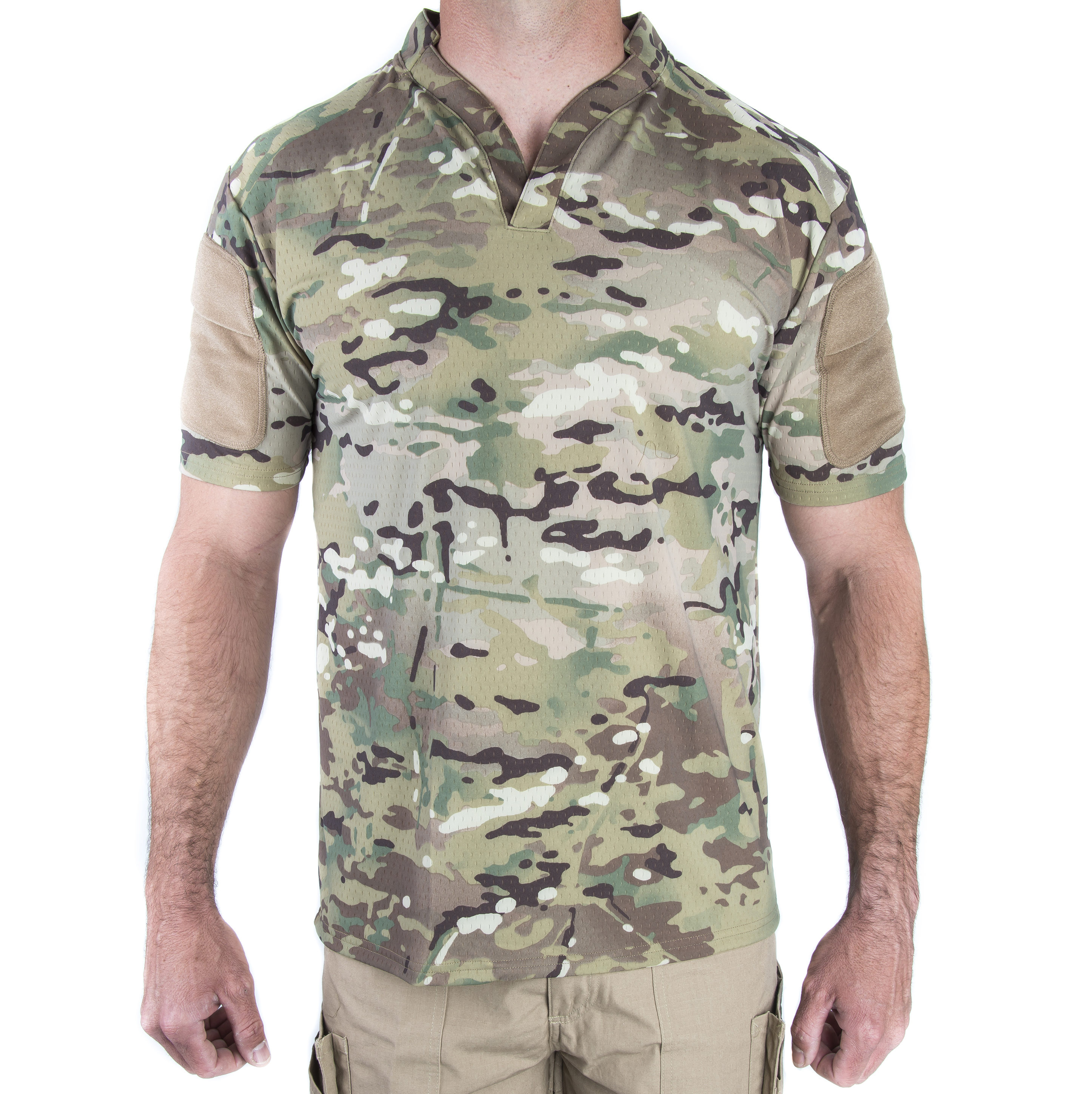 BOSS S/S Rugby shirt Multicam