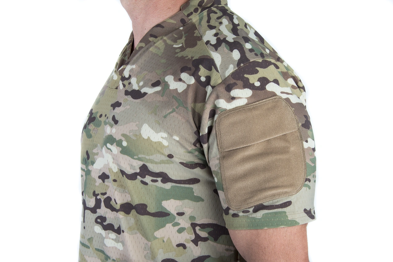 BOSS S/S Rugby shirt Multicam Small