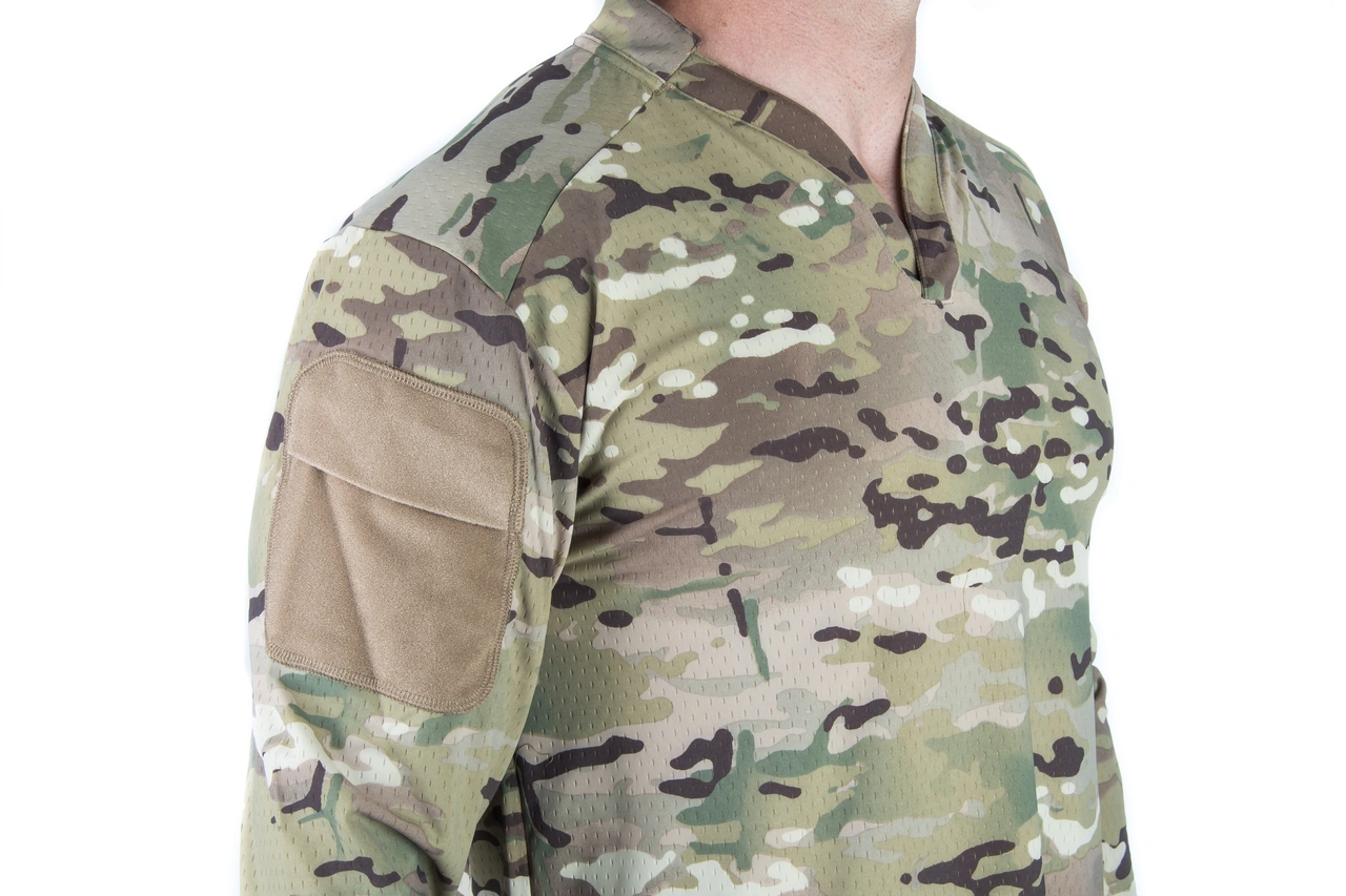 BOSS S/S Rugby shirt Multicam Small