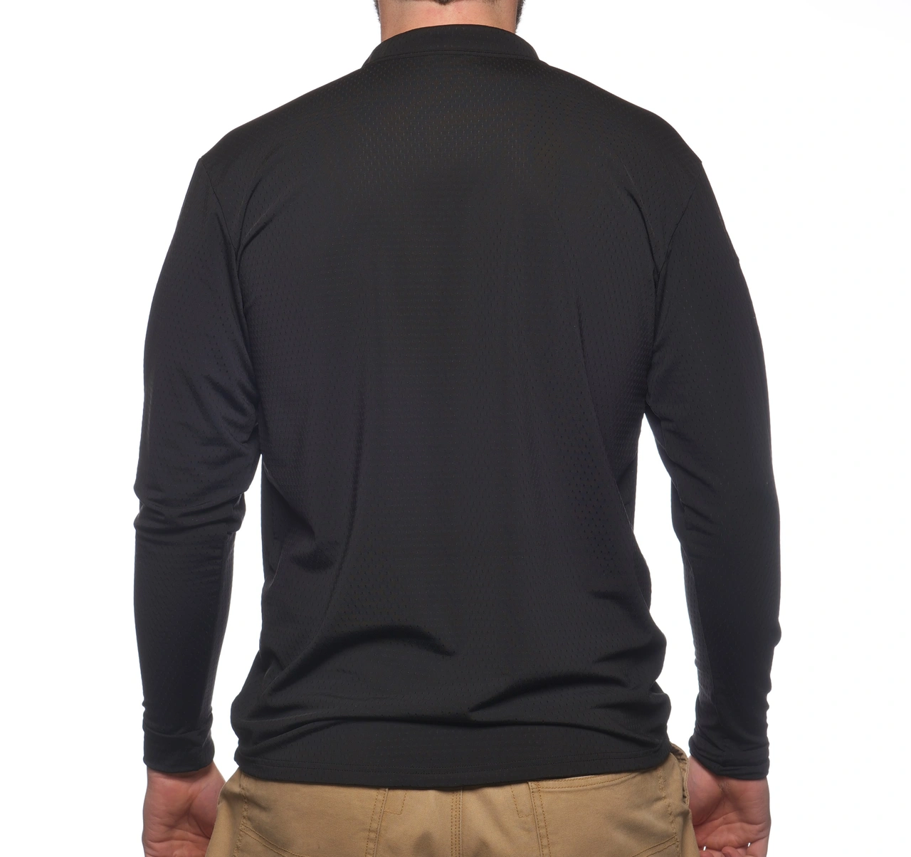 BOSS L/S Rugby shirt Black XX-Large