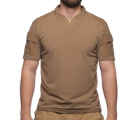BOSS S/S Rugby shirt Coyote Brown