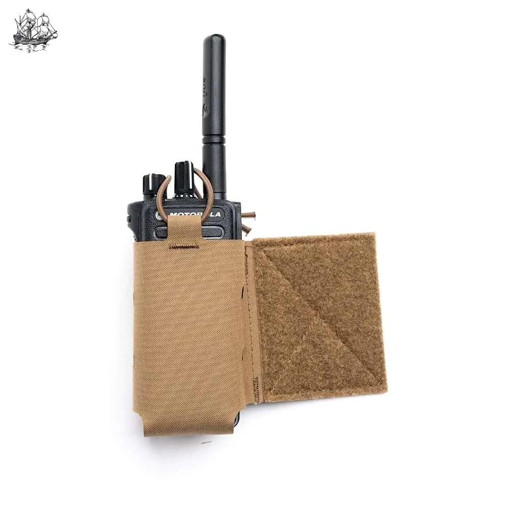 Side Flap Radio Pouch Motorola APEX Right Coyote Brown, One Size