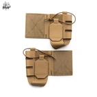 Side Flap Radio Pouch Motorola APEX Coyote Brown Right