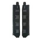 Zip-On Panel Adapter Black