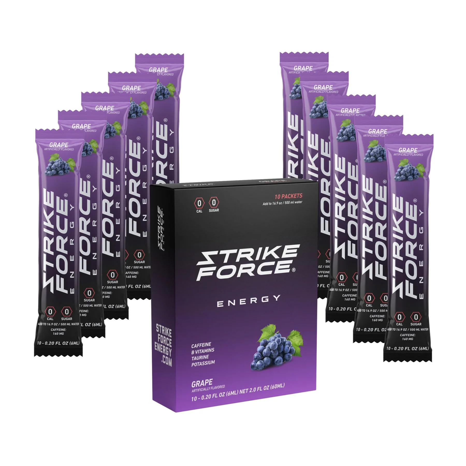 Strike Force Energy 10 pack Grape