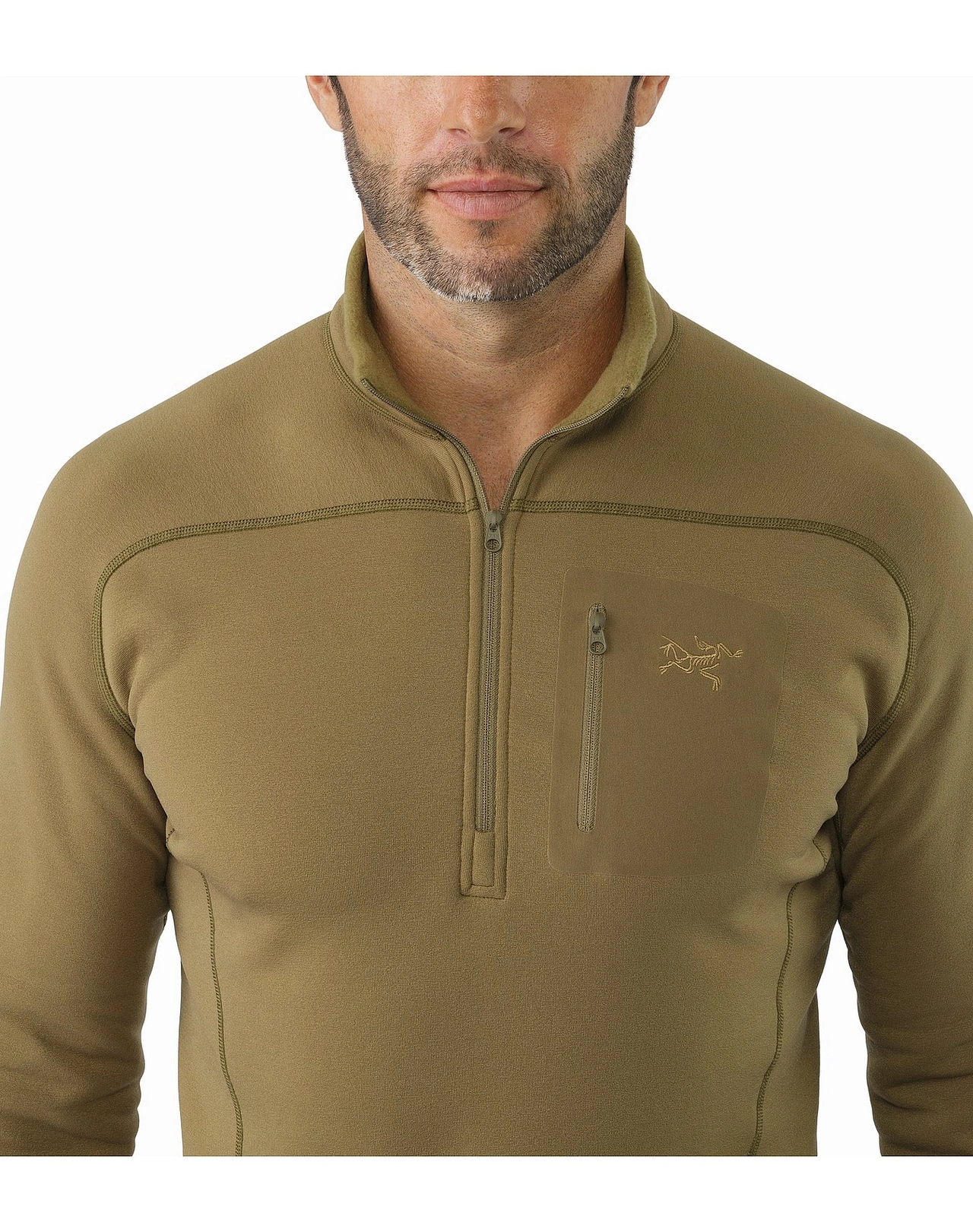 Cold WX Zip Neck SV Crocodile X-Large