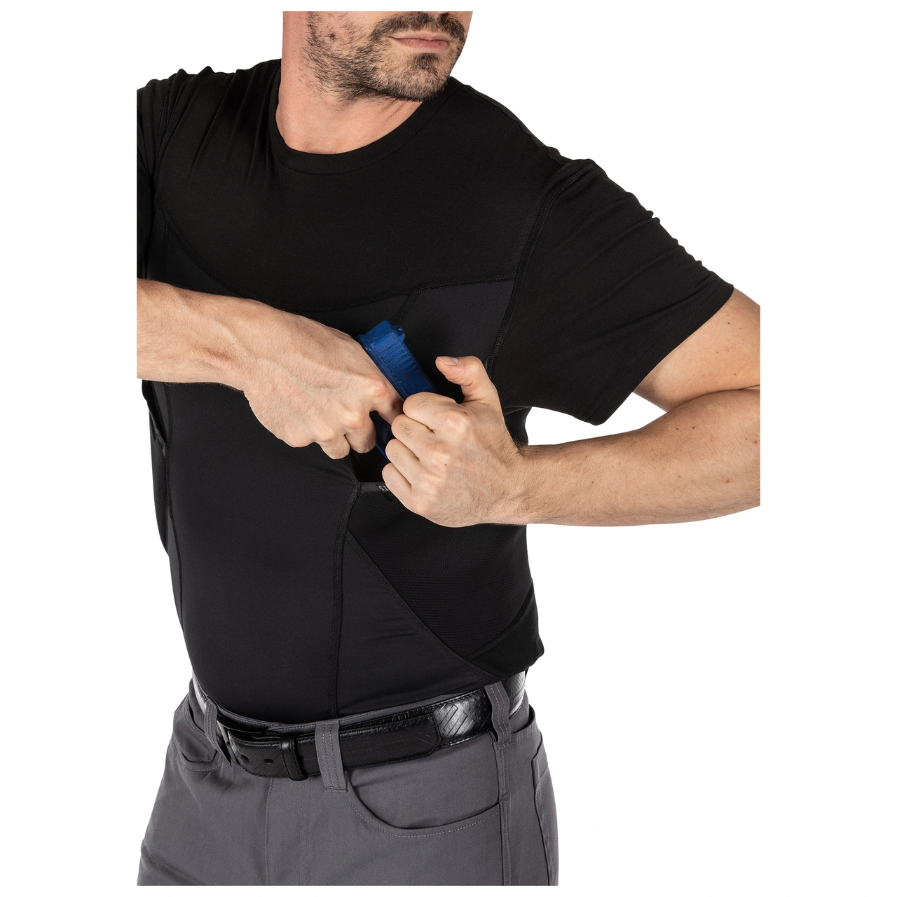 CAMS S/S Baselayer Black X-Small