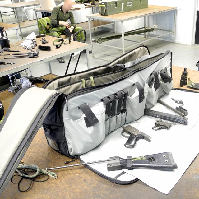 34 x 100 cm Dual Weapon Bag -11 Black