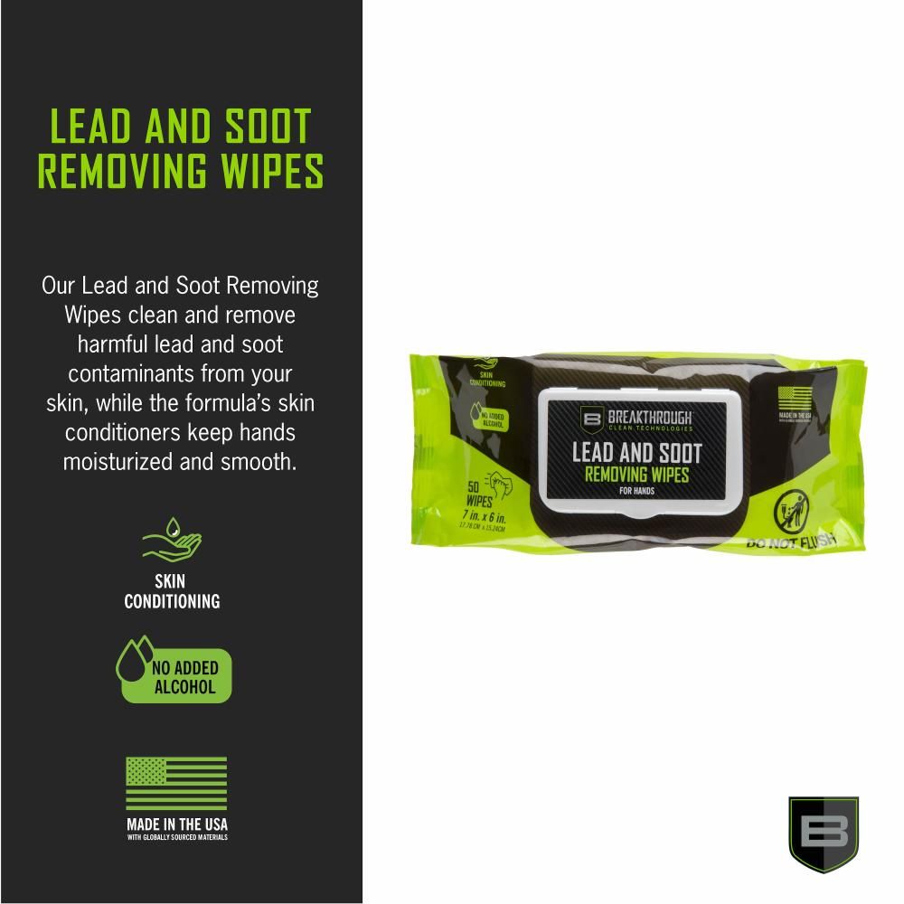 BCT Lead & Heavy Metal Removel Wipes - 50-Pack